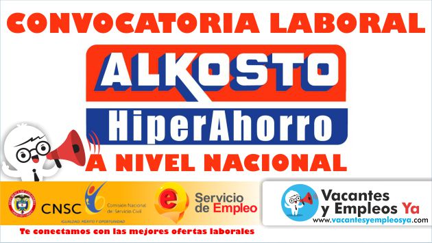 Convocatoria laboral ALKOSTO