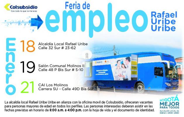 Feria de empleo en Bogotá